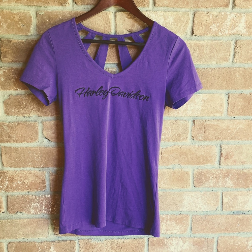 HARLEY DAVIDSON beautiful top purple